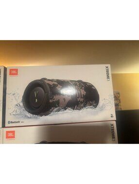 JBL Xtreme 3 Portable Bluetooth Speaker Camo Brand New Sealed Waterproof Audio
